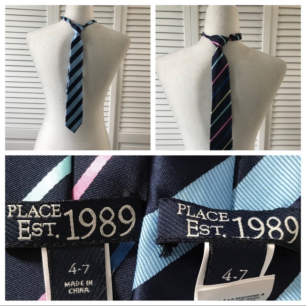 THE CHILDREN’S PLACE Set Of Striped Boy’s Ties
